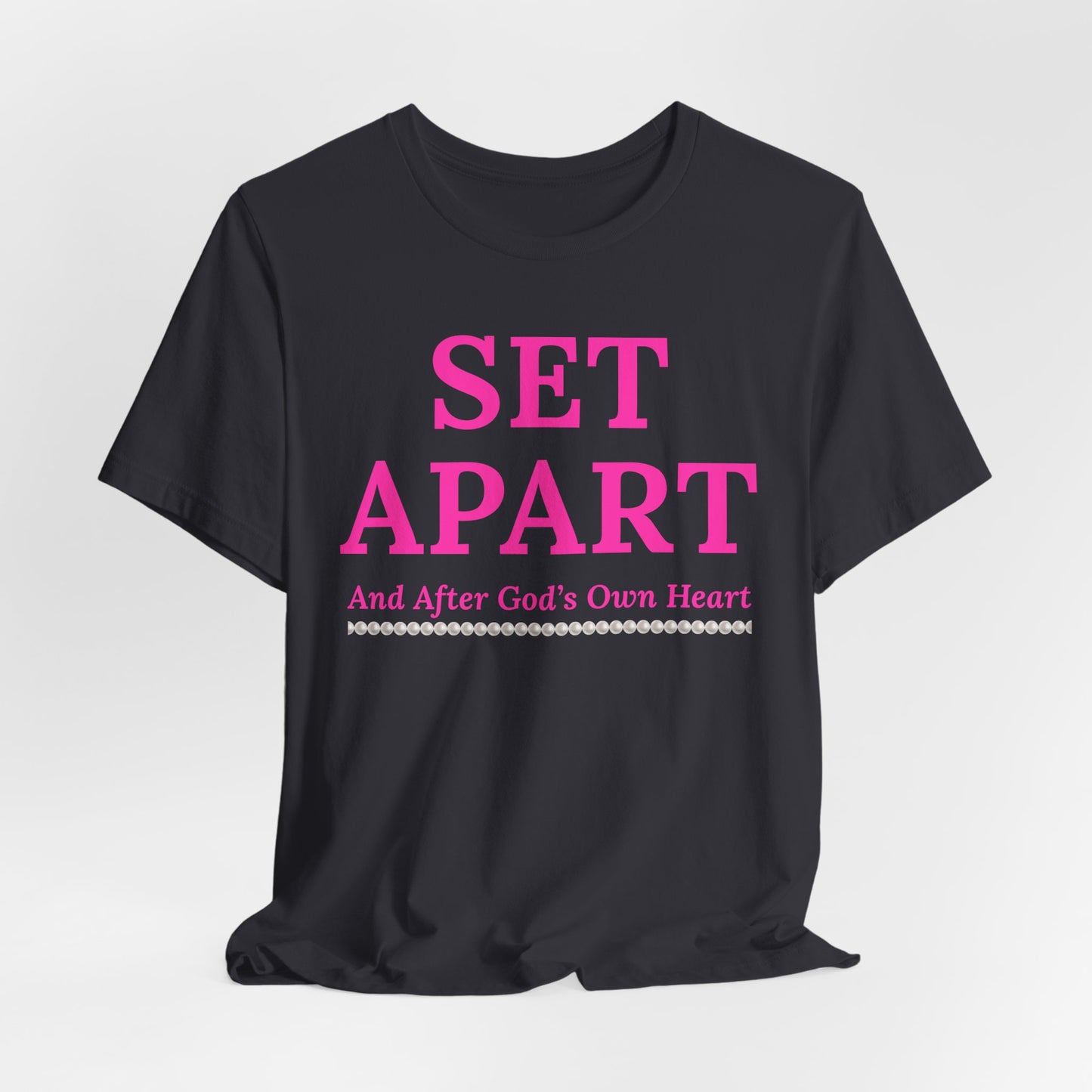 Set Apart Faith-Based Inspirational Tee for Women