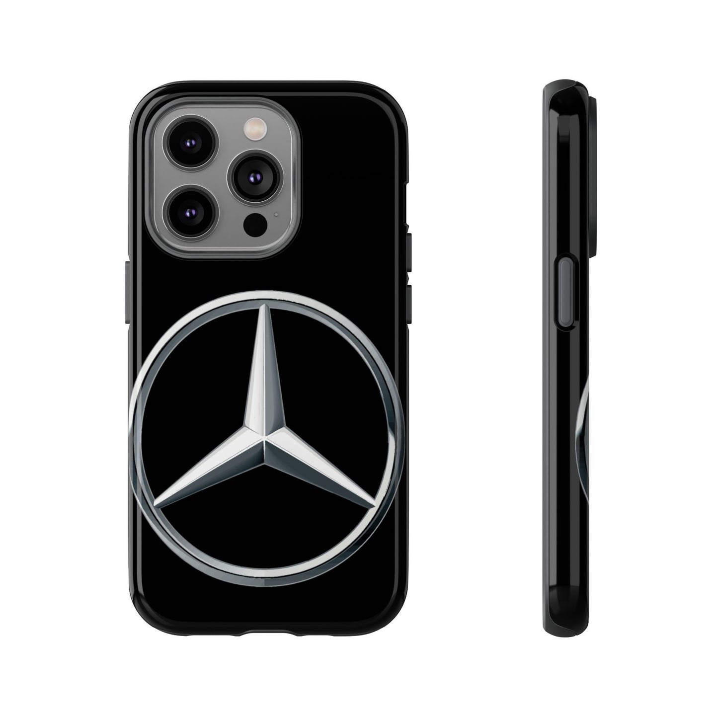 Phone Case iPhone 16/15/14 - Luxury Car Emblem Tough Case