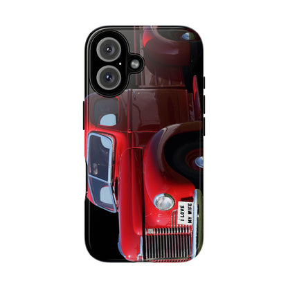 Phone Case iPhone 16/15/14 - I Love My Wife Tough Case