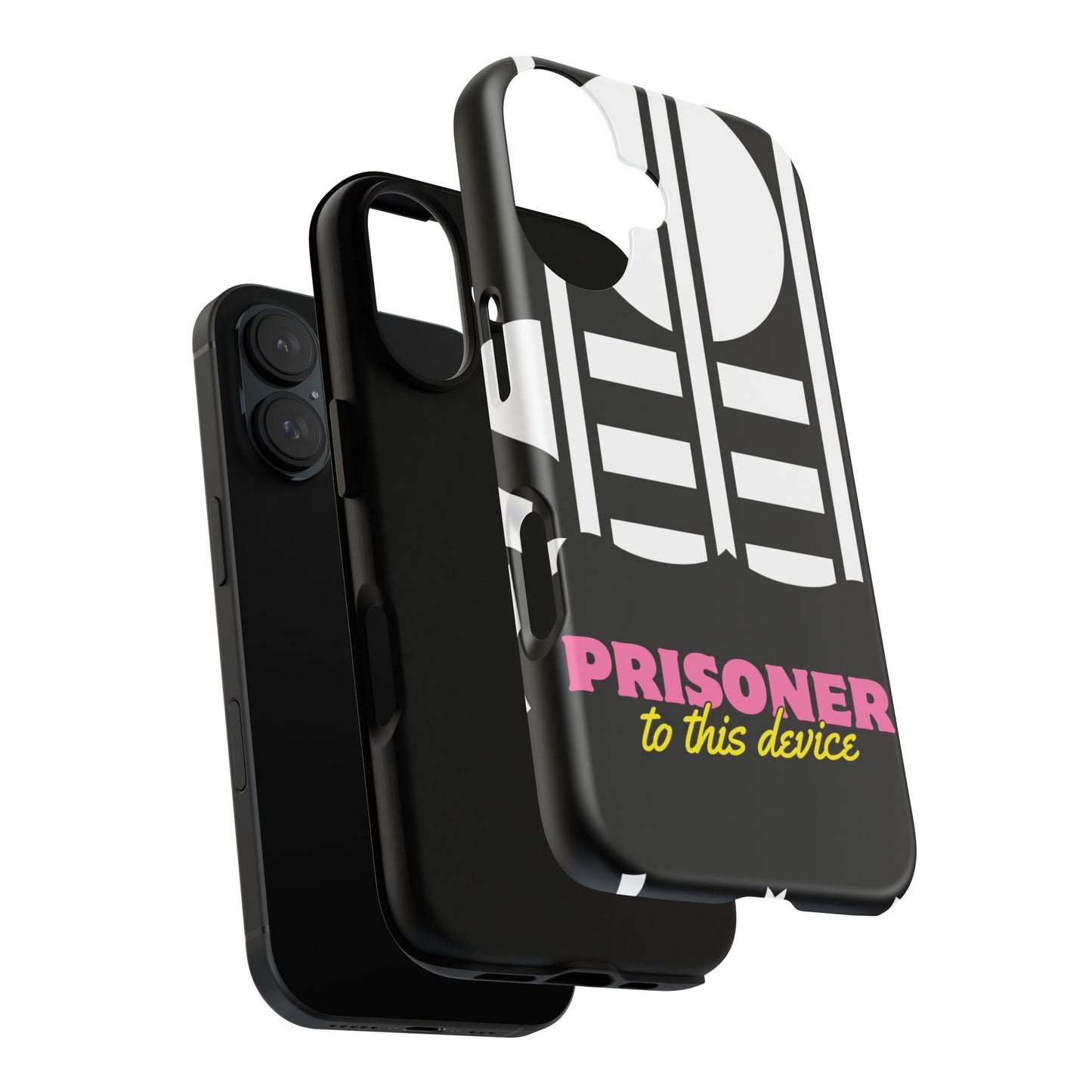 Phone Case iPhone 16/15/14 - Prisoner to this Device Tough Case