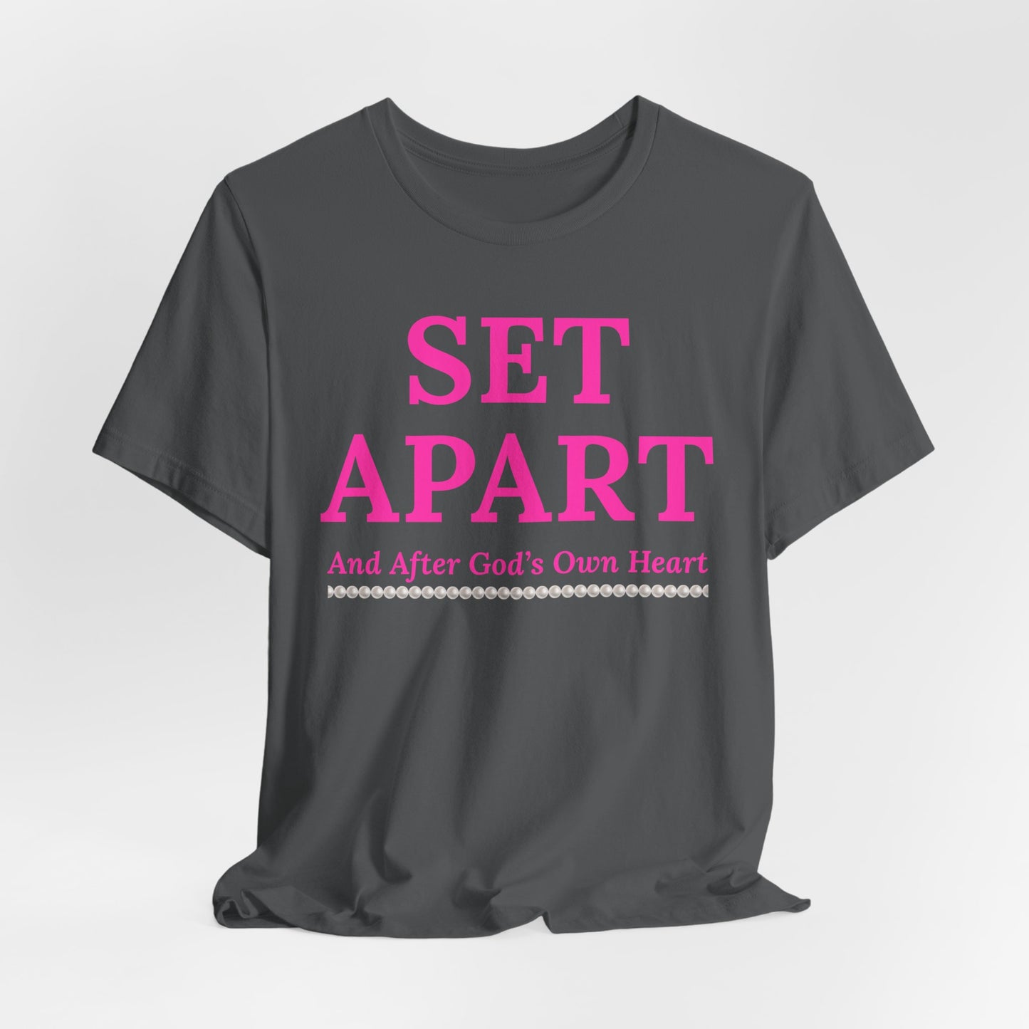 Set Apart Faith-Based Inspirational Tee for Women