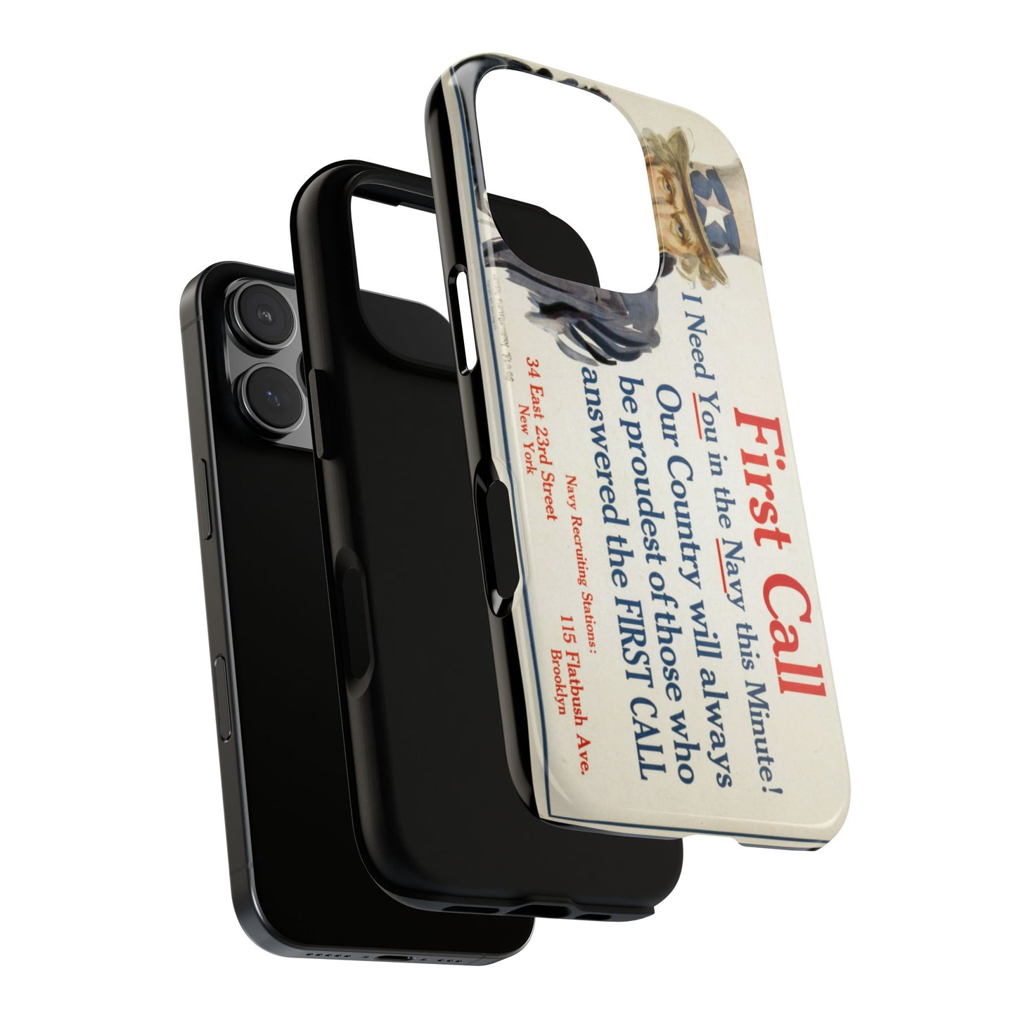 Phone Case iPhone 16/15/14 - Love & Honor Tough Case