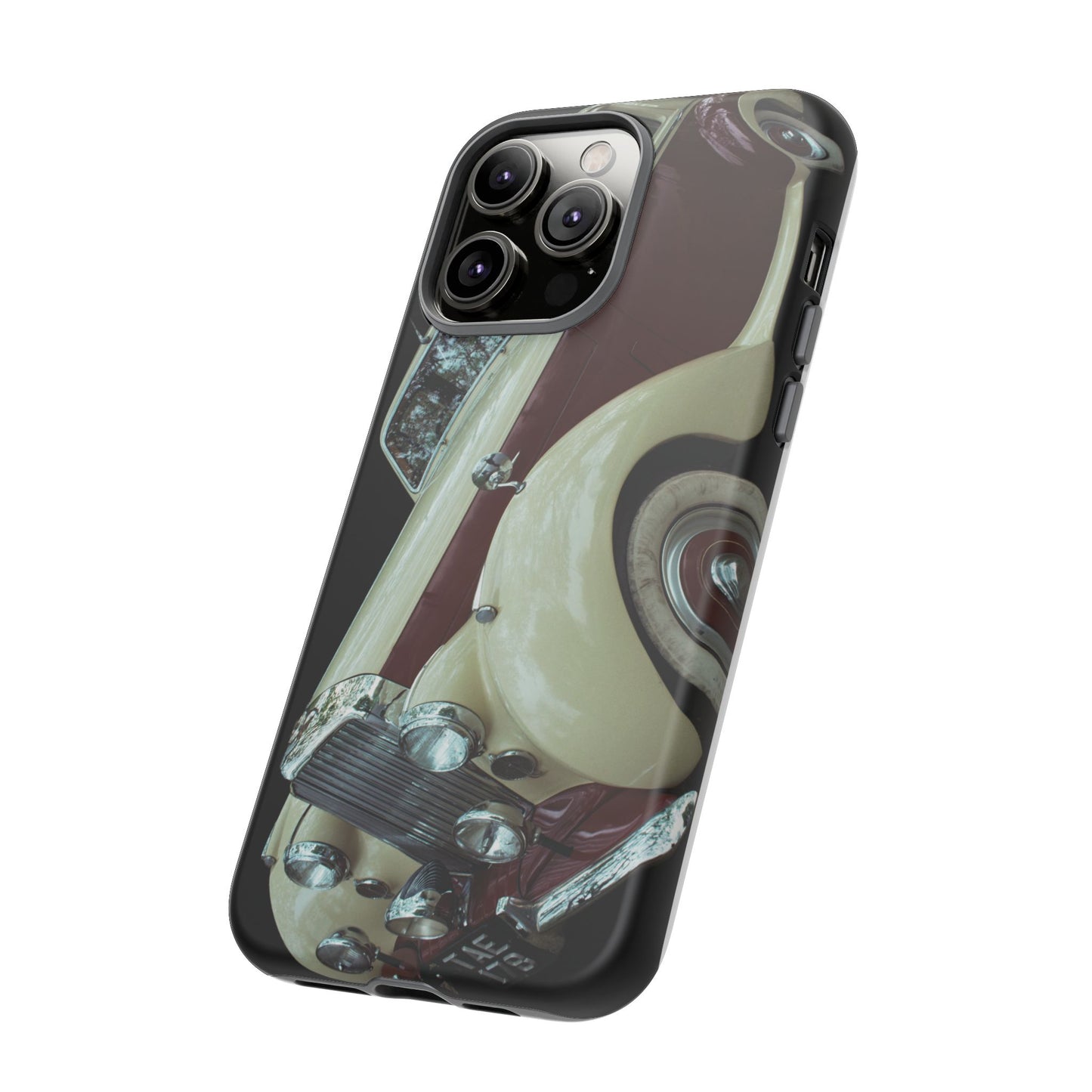 Phone Case iPhone 16/15/14 - Luxury Car Tough Case