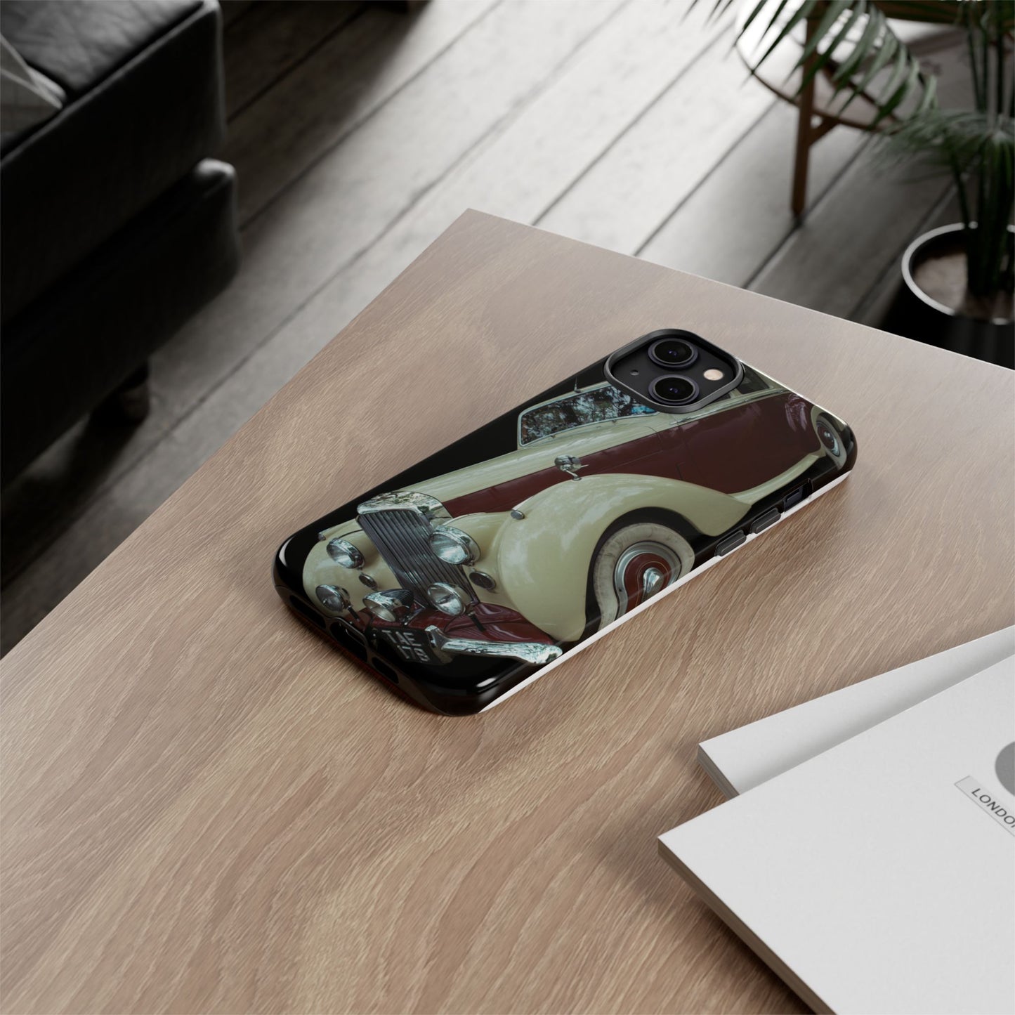 Phone Case iPhone 16/15/14 - Luxury Car Tough Case