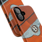 Phone Case iPhone 16/15/14 - Orange Luxury Car Tough Case