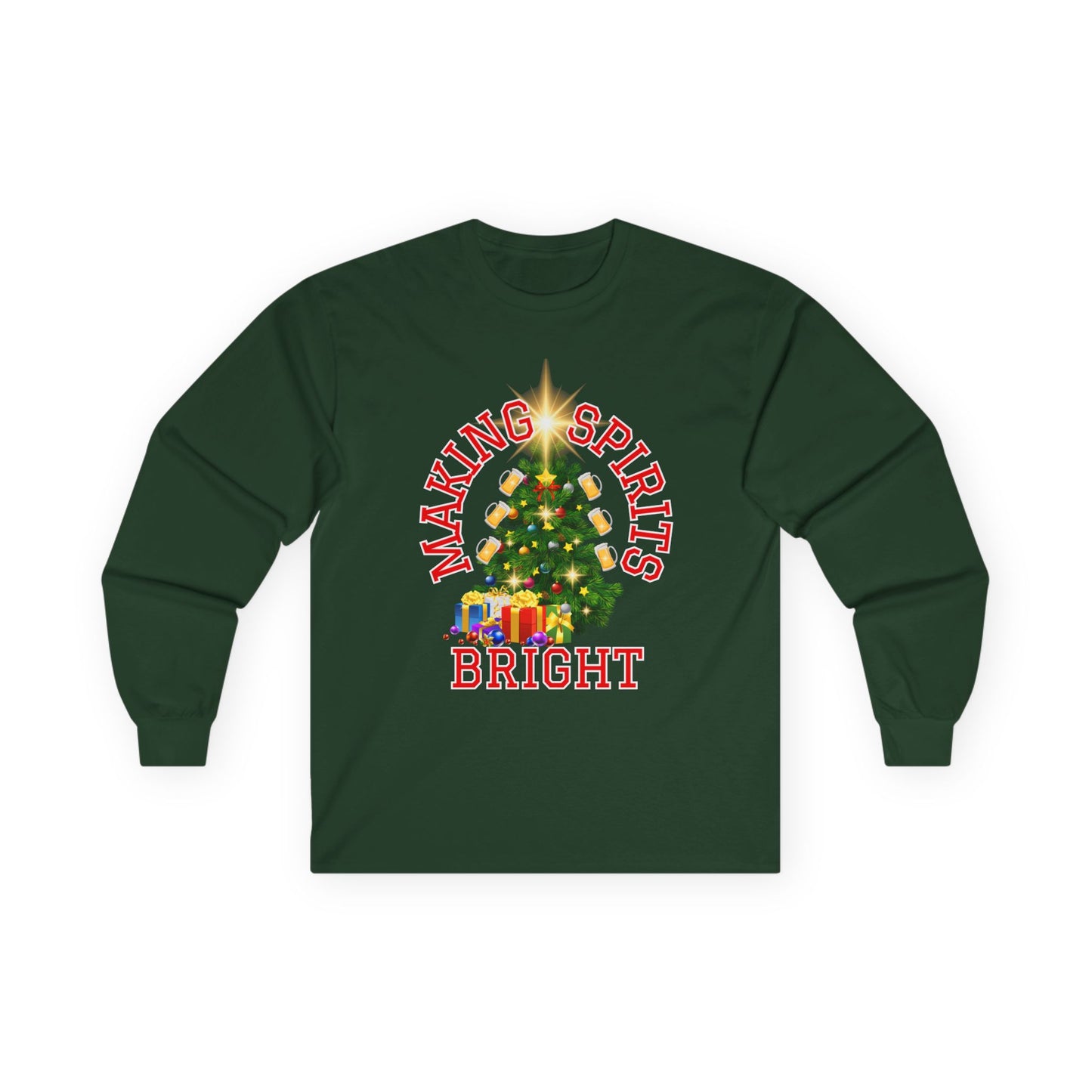 Making Spirits Bright - Unisex Ultra Cotton Long Sleeve Tee