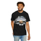 Men's T-Shirt Tough Guy Car with Flowers Design