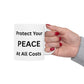 Mug, Peace Unlimited Edition, Protect Your Peace at All Costs