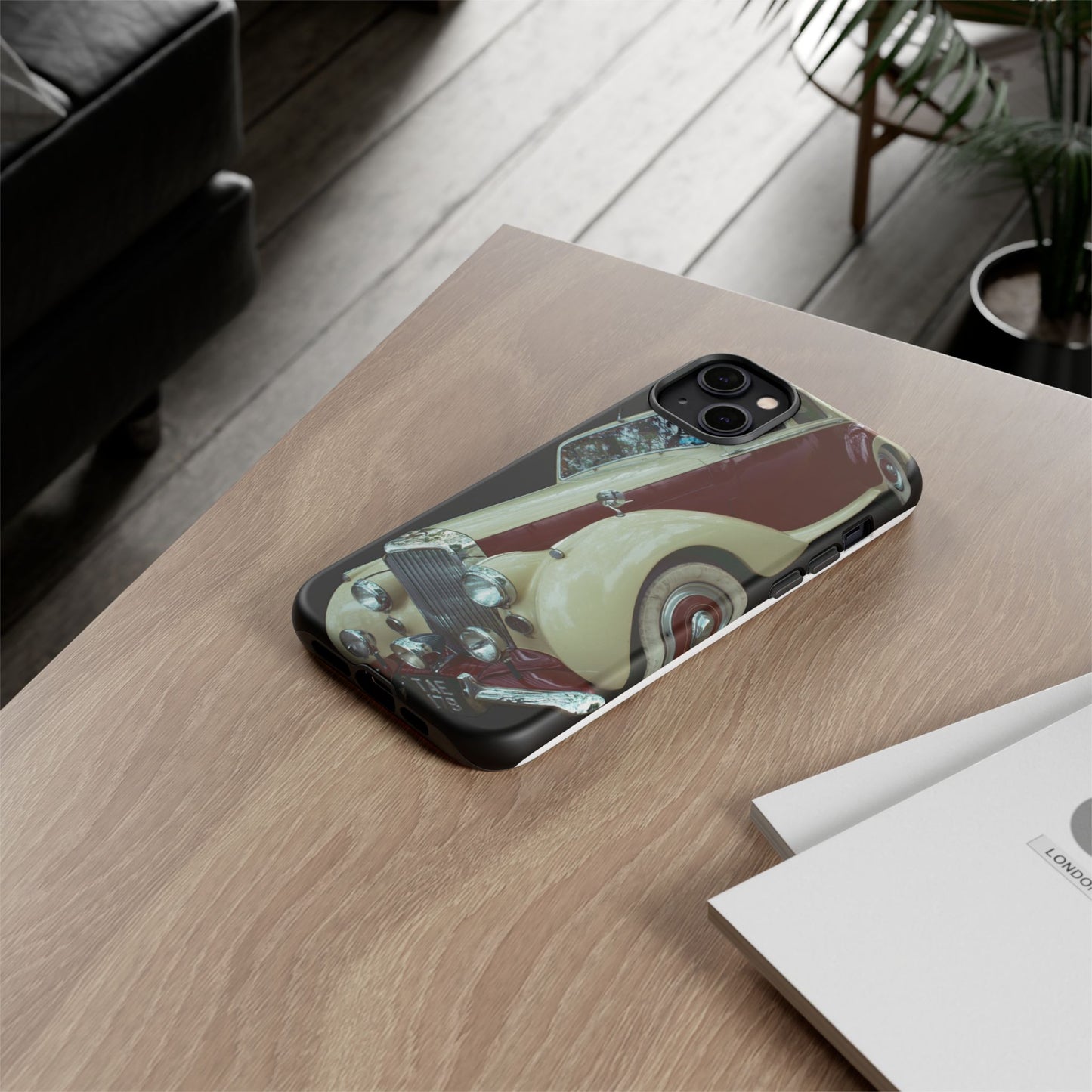 Phone Case iPhone 16/15/14 - Luxury Car Tough Case