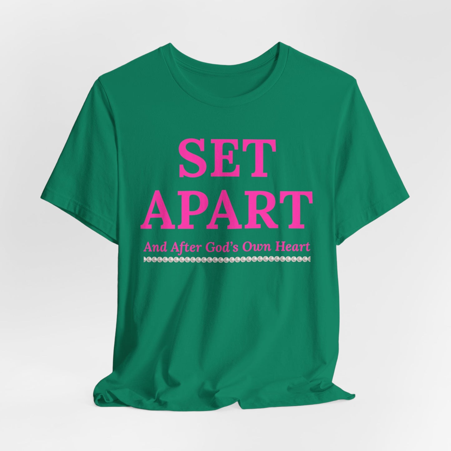 Set Apart Faith-Based Inspirational Tee for Women