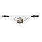Happy "Hallowoof" - SMALL Pet Bandana Collar WHITE 06