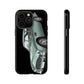 Phone Case iPhone 16/15/14 - Vintage Green Car Tough Case