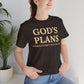God's Plans — Inspirational Faith & Trust Tee ("God's Plans Will Always Be Bigger & Better Than Yours")