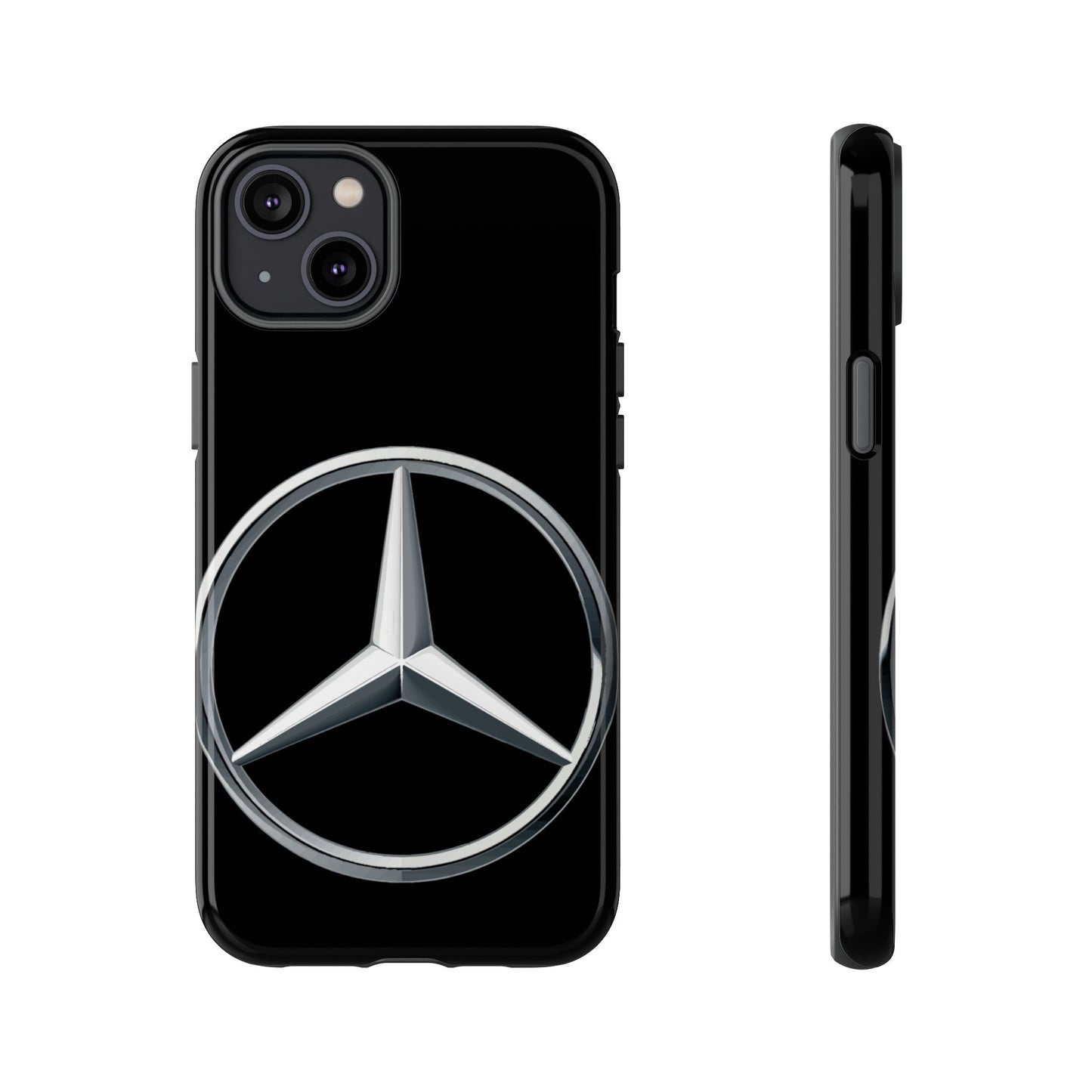 Phone Case iPhone 16/15/14 - Luxury Car Emblem Tough Case