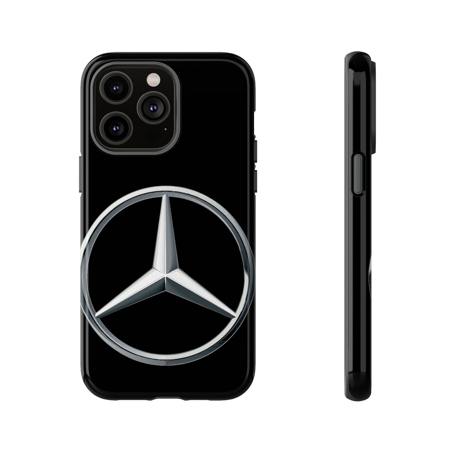 Phone Case iPhone 16/15/14 - Luxury Car Emblem Tough Case