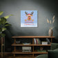 A Message from Rudolph Canvas – "May You Never Be Too Old to Search the Skies on Christmas Eve" Stretched Wall Art