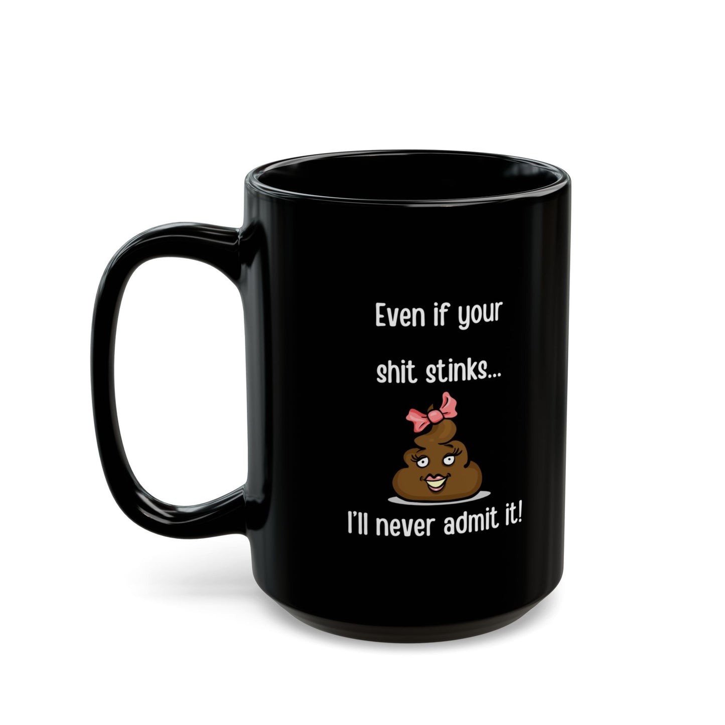 To My Stinkin’ Perfect Soulmate — Cute Poop Couple Coffee Cup (11oz/15oz)