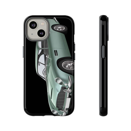 Phone Case iPhone 16/15/14 - Vintage Green Car Tough Case