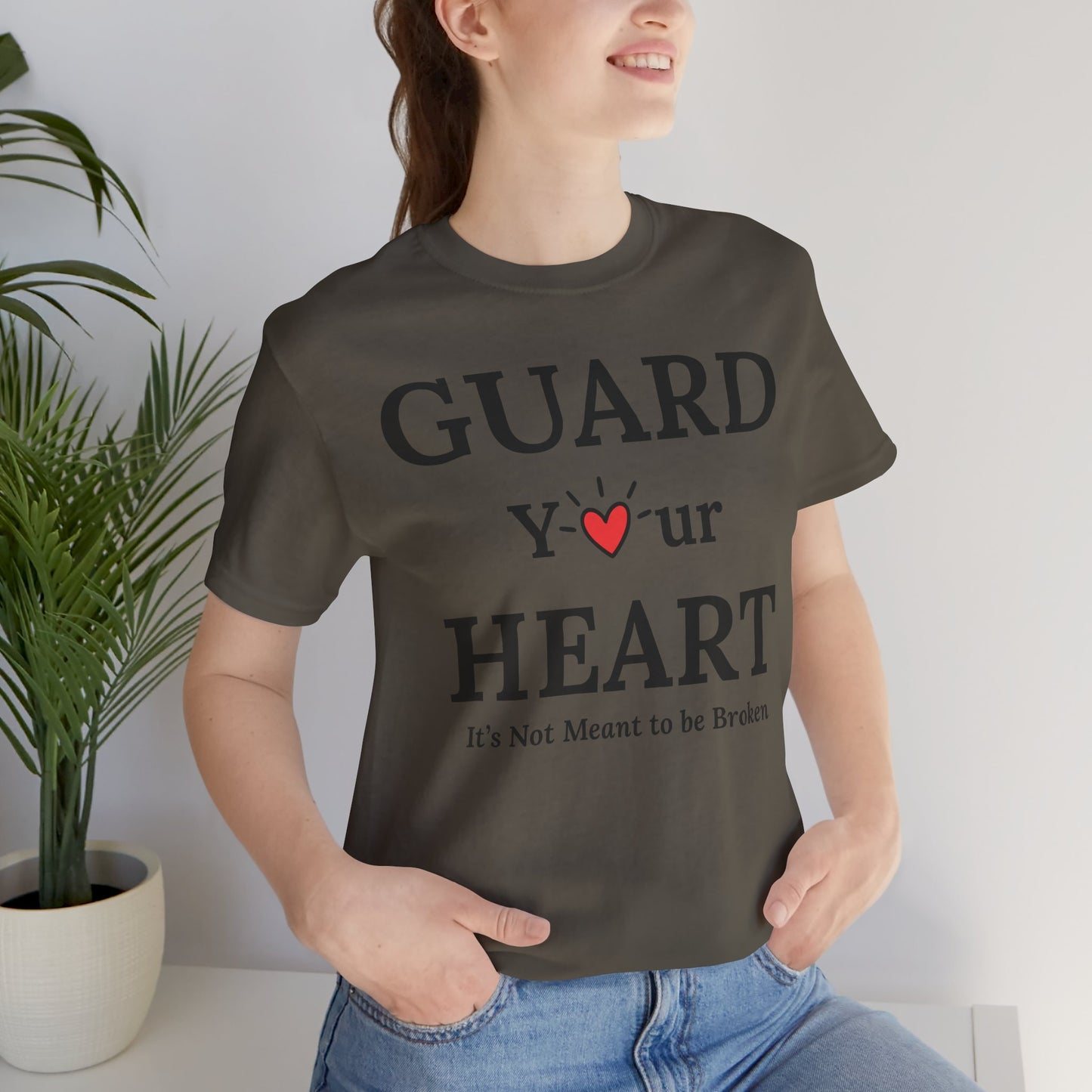 Guard Your Heart – It’s Not Meant to Be Broken Inspirational Self-Love Emotional Wellness T-Shirt