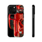 Phone Case iPhone 16/15/14 - Tough Guy Vintage Red Truck Tough Case
