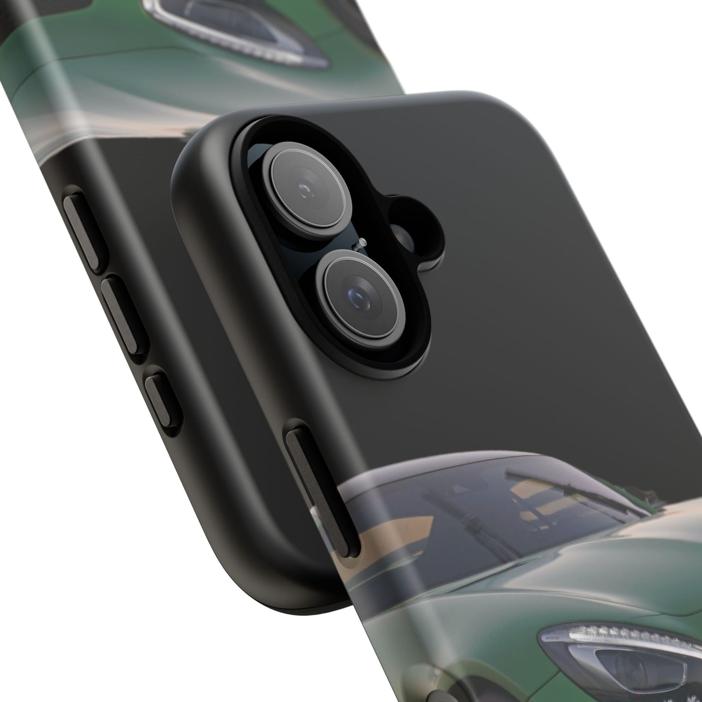 Phone Case iPhone 16/15/14 - Green Luxury Car Tough Case