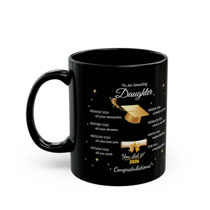 Graduation Gift for Daughter Mug – Class of 2026 Inspirational Keepsake Coffee Cup Ceramic 11oz