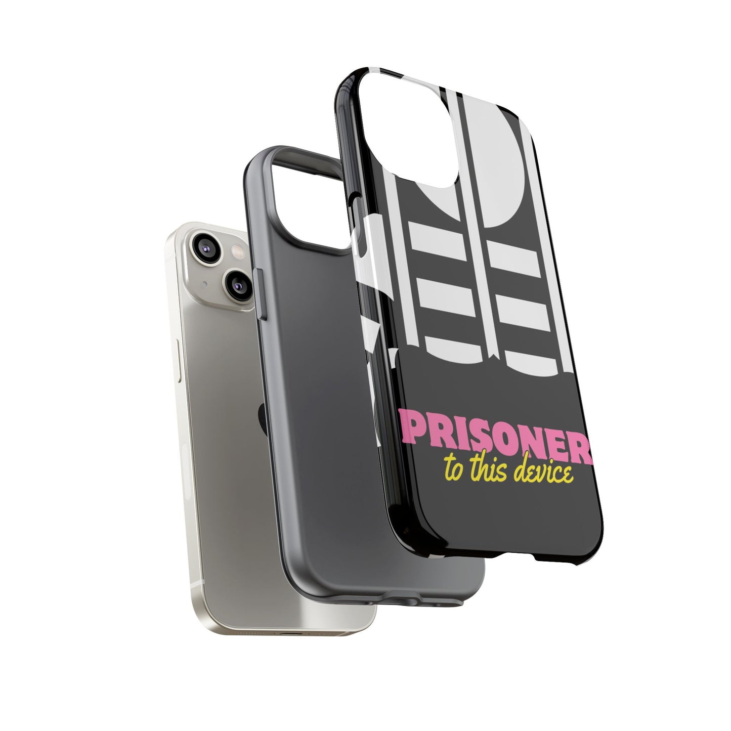 Phone Case iPhone 16/15/14 - Prisoner to this Device Tough Case