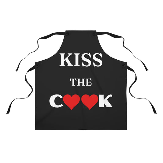 Kiss the Cook - Apron (AOP)