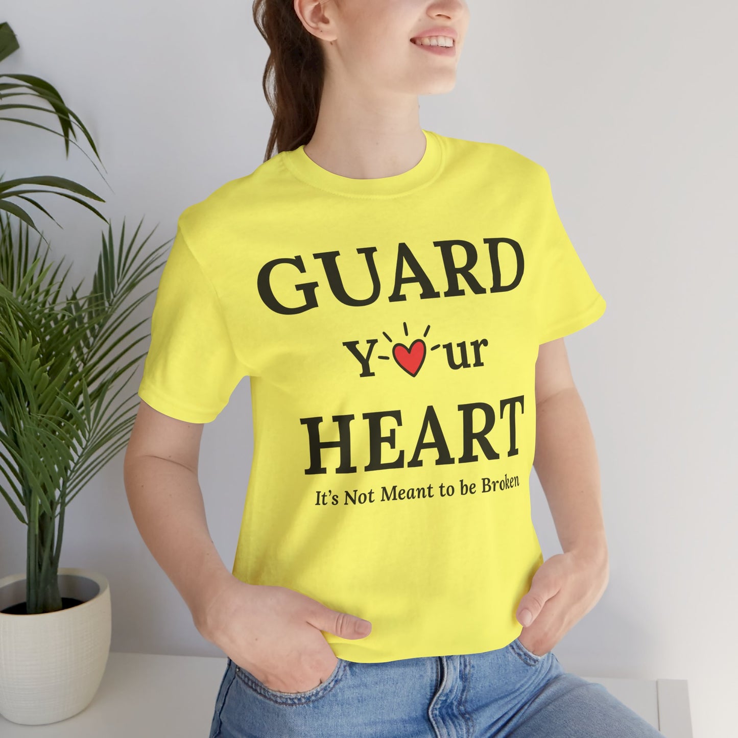 Guard Your Heart – It’s Not Meant to Be Broken Inspirational Self-Love Emotional Wellness T-Shirt
