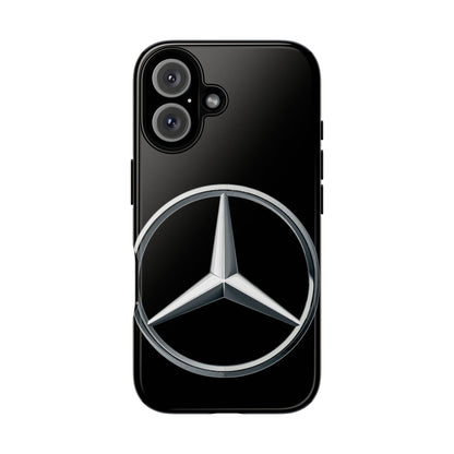 Phone Case iPhone 16/15/14 - Luxury Car Emblem Tough Case