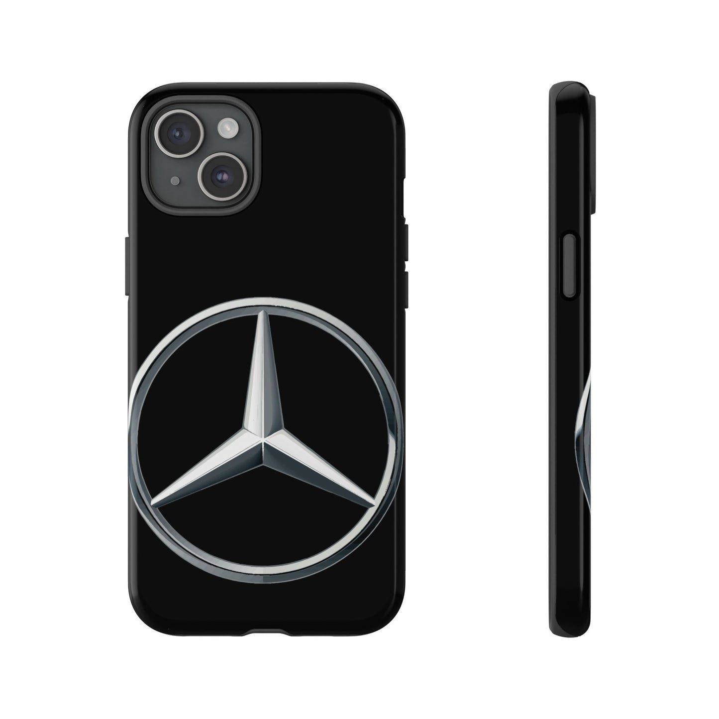 Phone Case iPhone 16/15/14 - Luxury Car Emblem Tough Case