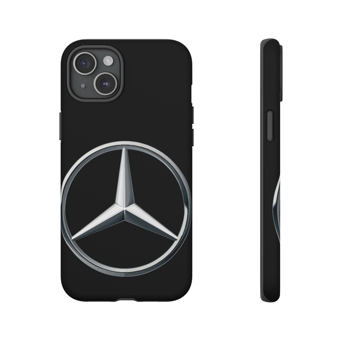 Phone Case iPhone 16/15/14 - Luxury Car Emblem Tough Case