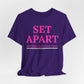 Set Apart Faith-Based Inspirational Tee for Women