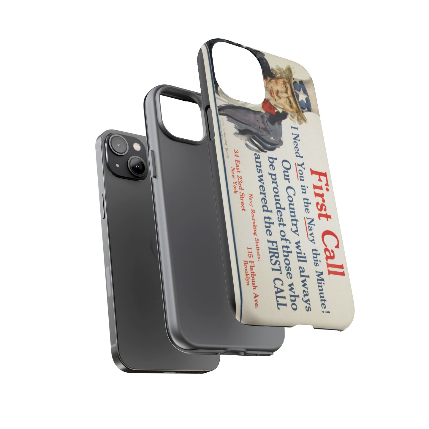 Phone Case iPhone 16/15/14 - Love & Honor Tough Case