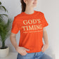 God’s Timing T‑Shirt — Inspirational Faith Tee