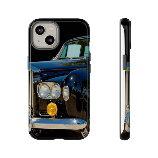 Phone Case iPhone 16/15/14 - Black Car Tough Case