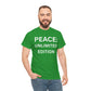 Peace Unlimited Edition Unisex Heavy Cotton Tee | Casual Wear, Gift for Friends, Peace Activism, Comfort, Everyday Style