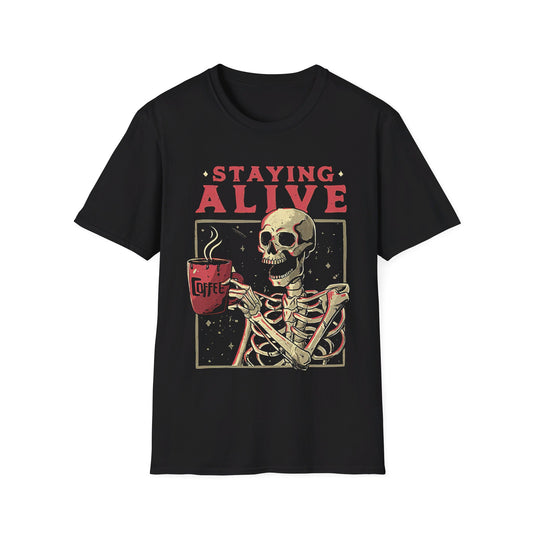 Staying Alive - Unisex Softstyle T-Shirt