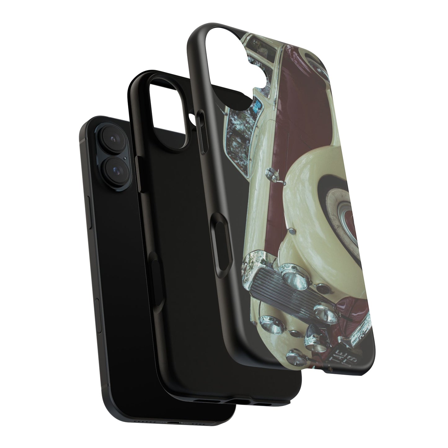 Phone Case iPhone 16/15/14 - Luxury Car Tough Case