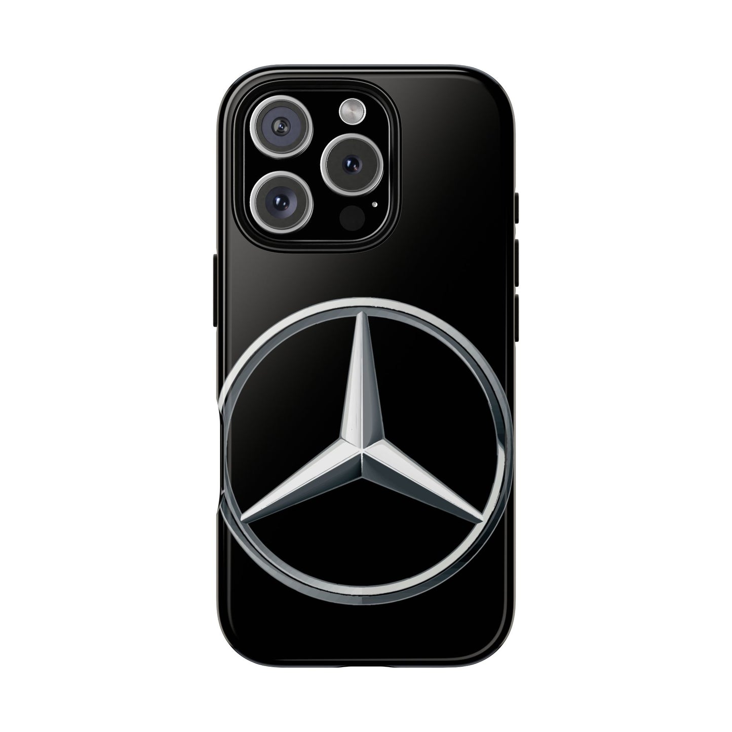 Phone Case iPhone 16/15/14 - Luxury Car Emblem Tough Case