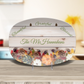 Thankful • Grateful • Blessed Personalized Thanksgiving Platter 10in x 14in