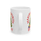 Making Spirits Bright - White Ceramic Mug, 11oz