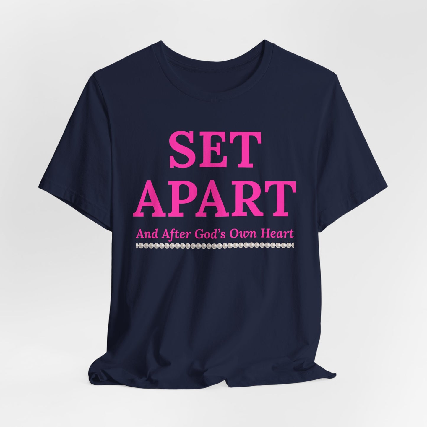 Set Apart Faith-Based Inspirational Tee for Women