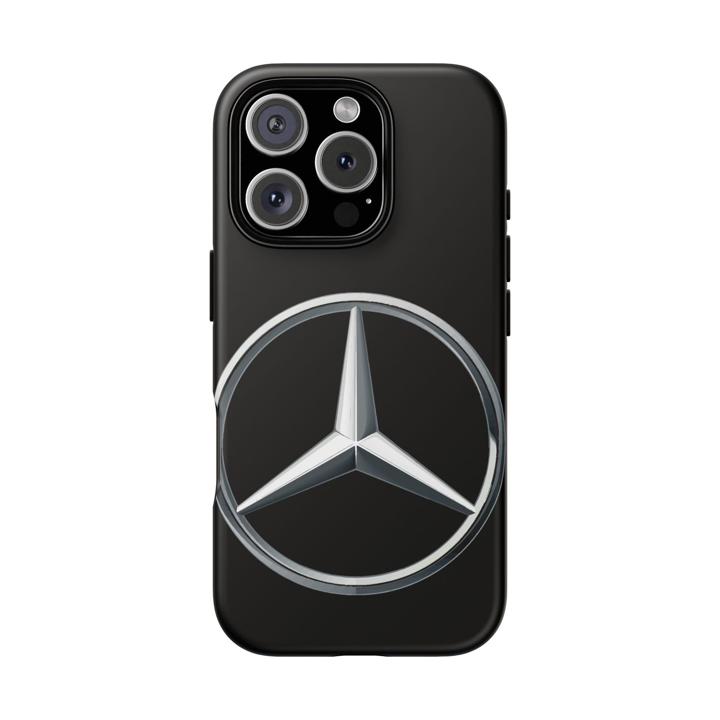 Phone Case iPhone 16/15/14 - Luxury Car Emblem Tough Case