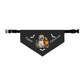 Happy "Hallowoof" - LARGE Pet Bandana Collar BLACK 02