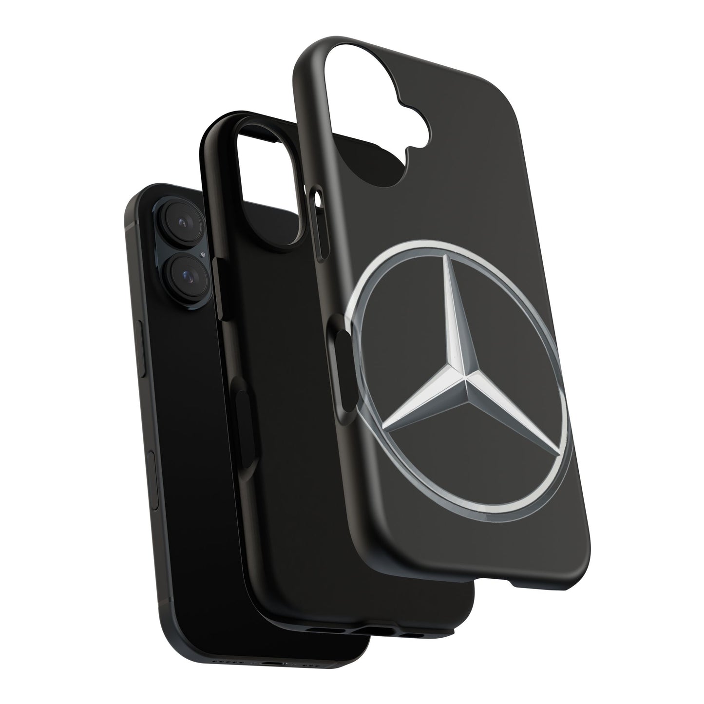 Phone Case iPhone 16/15/14 - Luxury Car Emblem Tough Case