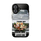 Phone Case iPhone 16/15/14 - Tough Guy Whose Wife Loves Him Tough Case