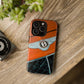 Phone Case iPhone 16/15/14 - Orange Luxury Car Tough Case
