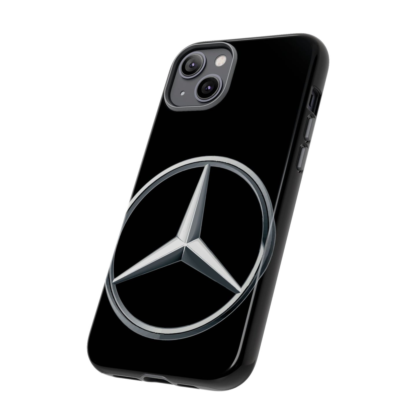 Phone Case iPhone 16/15/14 - Luxury Car Emblem Tough Case