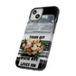 Phone Case iPhone 16/15/14 - Tough Guy Whose Wife Loves Him Tough Case